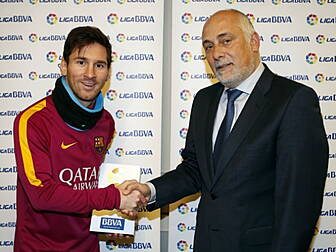 Lionel Messi named La Liga Pla...